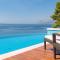 Luxury Seafront Villa Brela Pride with private heated pool at the beach in Brela - Baska Voda - Brela