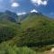 Castelletto with mountain view