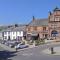 The Teviot in the centre of Melrose