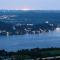 Lake View Apartment in Vercana, Shared Pool