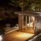 Novosiele Lifestyle Apartments - nad górską rzeką - Strefa relaksu sauna jacuzzi - Bieszczady