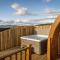 Schiehallion Luxury Glamping Pod with Hot Tub at Pitilie Pods
