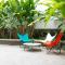 Luxury modernist design townhouse with garden
