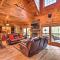 Private Cartecay River Home with Hot Tub and Game Room - Ellijay