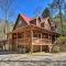 Private Cartecay River Home with Hot Tub and Game Room - Ellijay
