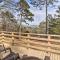 Treetop Hideaway with Lake Views and Fire Pit! - Fairfield Bay