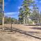 Furnished Deck: Show Low White Mountain Cottage