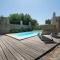 Maison de plain pied pour 4 pers piscine Lussan - Lussan