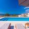 Villa Diva with 7 bedrooms, heated pool, sauna and fun zone, sea views - Podstrana