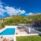 Villa Diva with 7 bedrooms, heated pool, sauna and fun zone, sea views - Podstrana