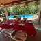 Big relax apartment with swimming pool and a peaceful garden in a private villa