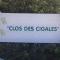 B&B Le Clos des Cigales