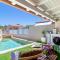 SUNSET BAY POOL VILLA SARDINIA private heated pool with whirlpool and counter-current swimming