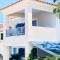 Blue Seaside House with Terrace - Skala Eresou