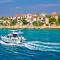 Apartment in Ždrelac with sea view, balcony, air conditioning, Wi-Fi (4561-1)