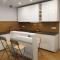 Maly apartament w zieleni blisko jeziora