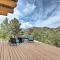 Mountain Retreat with Deck Ski, Soak, Golf and Hike!