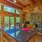 Fire Pit and Hot Tub Poconos Family Cabin!