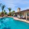 4 bdr, Two Master suite, billiards & desert oasis pool