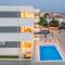 Adna luxury apartment with a pool