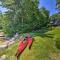 Sebago Lake Gem on Private Cove with Boat Dock!
