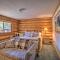Cascade Mtn Views! Pet-Friendly Bend Log Cabin