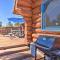 Cascade Mtn Views! Pet-Friendly Bend Log Cabin