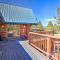 Cascade Mtn Views! Pet-Friendly Bend Log Cabin