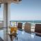 White Crystal Beachfront Apartment - Gournes