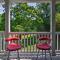 Blue Ridge Mountains Cottage with Pergola and Fire Pit