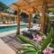 Résidence de Luxe 4 étoiles à Pietralba, 4 logements piscine chauffée BALAGNE