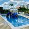 Flat 303 - Condomínio Park Veredas - Acesso ao Rio - Completo com ar no quarto e na sala