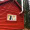 Tiny hut in the forest overlooking the river - Avesta