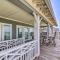 Walk to Ocean Bright Crystal Beach House with Deck!