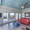Walk to Ocean Bright Crystal Beach House with Deck!