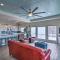 Walk to Ocean Bright Crystal Beach House with Deck!