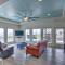 Walk to Ocean Bright Crystal Beach House with Deck!