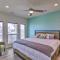 Walk to Ocean Bright Crystal Beach House with Deck!