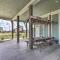 Walk to Ocean Bright Crystal Beach House with Deck!