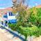 Blue Seaside House with Terrace - Skala Eresou