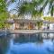 Bakersfield Oasis Sweet Tropical Pool Setup!
