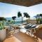 Luxury Beachfront Apartment Taormina Pool and Parking