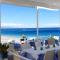 Luxury Beachfront Apartment Taormina Pool and Parking