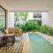Private pool apartment for groups - 图卢姆