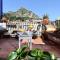 Luxury Villa Taormina city center, terrace with views