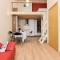 Grey Red Apartments