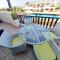 Stunning apartment C106 with balcony looking over pool