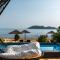 Beachfront Andriana Villa with mini pool and spa