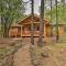 Wooded Yard, Gas Grill Lush Pinetop Retreat
