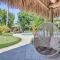 Poolside Paradise with Tropical Hut in Palm Beach